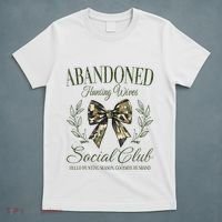 Vintage Abandoned Hunting Wives Social Club T-Shirt thumb 5