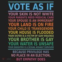 Vote As If Your Skin Is Not White Humans Rights Tumbler thumb 3