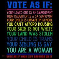 Vote As If Your Life Depends On It Human Rights Funny Coffee Mug thumb 5