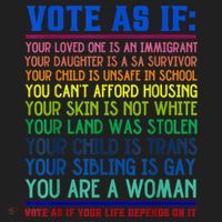 Vote As If Your Life Depends On It Human Rights Funny Hat thumb 2