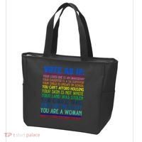 Vote As If Your Life Depends On It Human Rights Funny Tote Bag thumb 3
