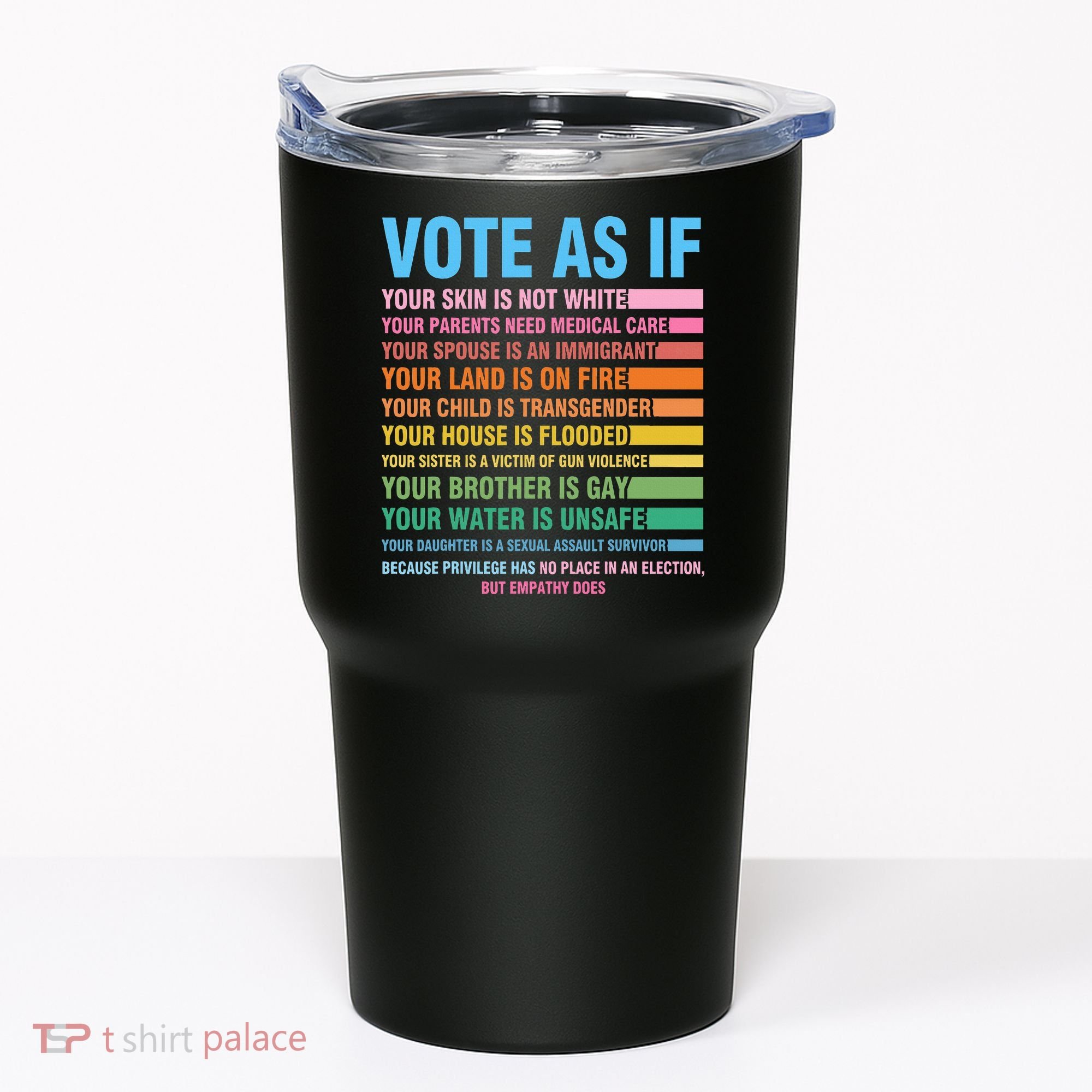 Vote As If Your Skin Is Not White HumanS Rights Tumbler