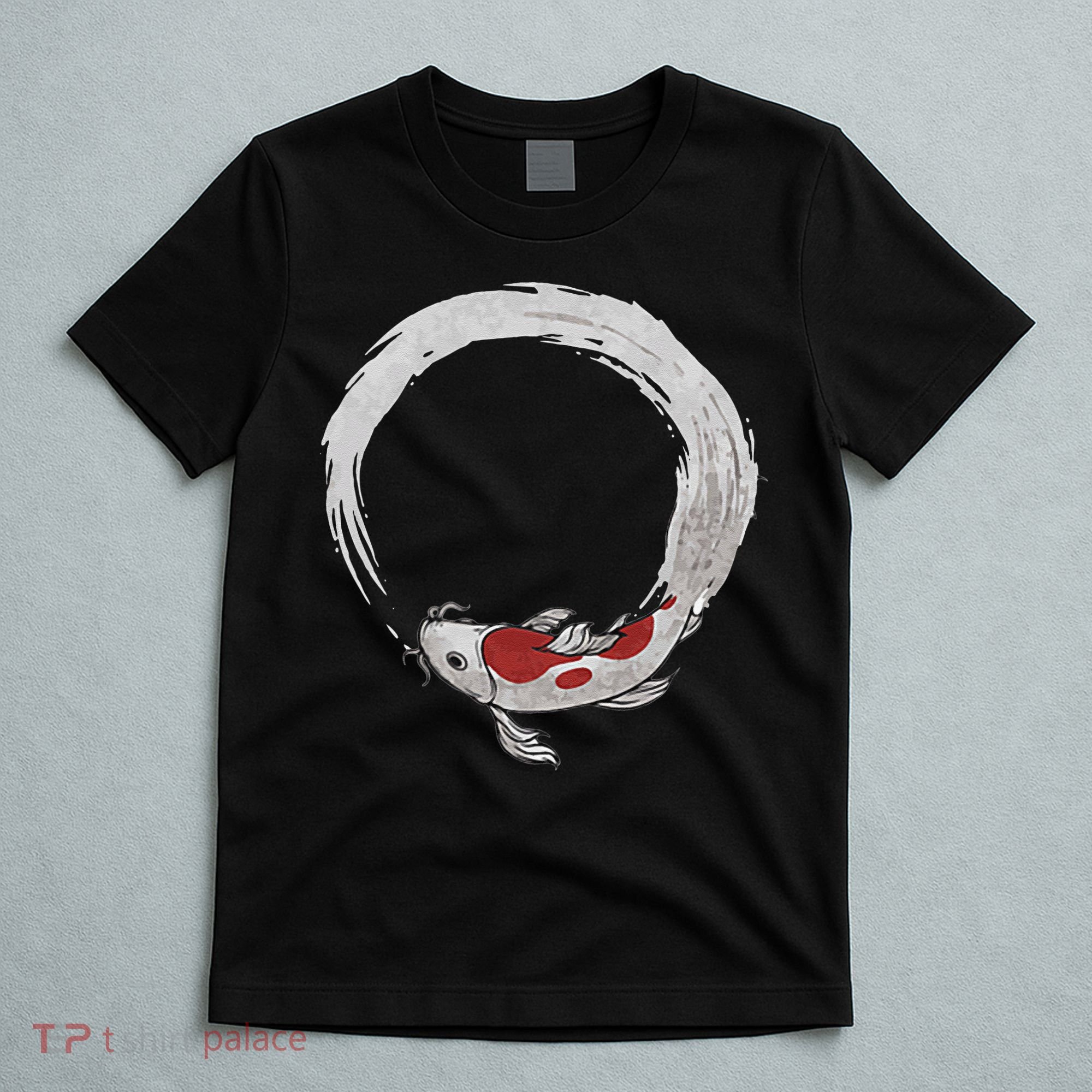 Vintage Asian Japanese Koi Carp Nishikigoi Koi Fish T-Shirt