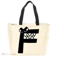Villain Alphabet Lore F Costume Matching Evil Letter Tote Bag thumb 0