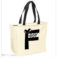 Villain Alphabet Lore F Costume Matching Evil Letter Tote Bag thumb 2