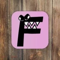 Villain Alphabet Lore F Costume Matching Evil Letter Coaster thumb 0