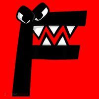 Villain Alphabet Lore F Costume Matching Evil Letter Santa Hat thumb 1