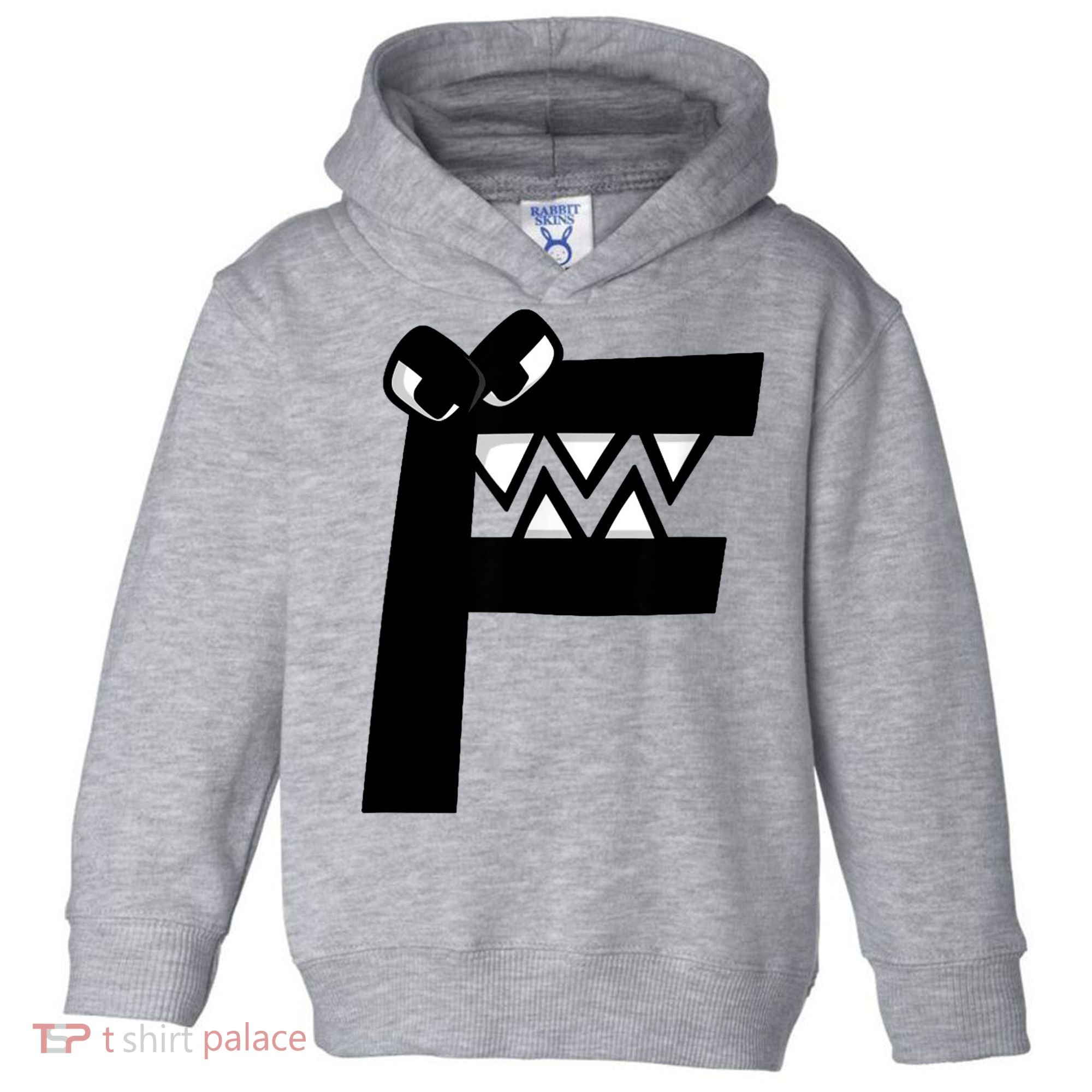 Villain Alphabet Lore F Costume Matching Evil Letter Toddler Hoodie