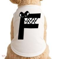 Villain Alphabet Lore F Costume Matching Evil Letter Doggie Tank thumb 0