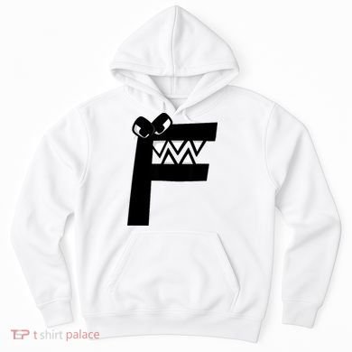 Villain Alphabet Lore F Costume Matching Evil Letter Hoodie