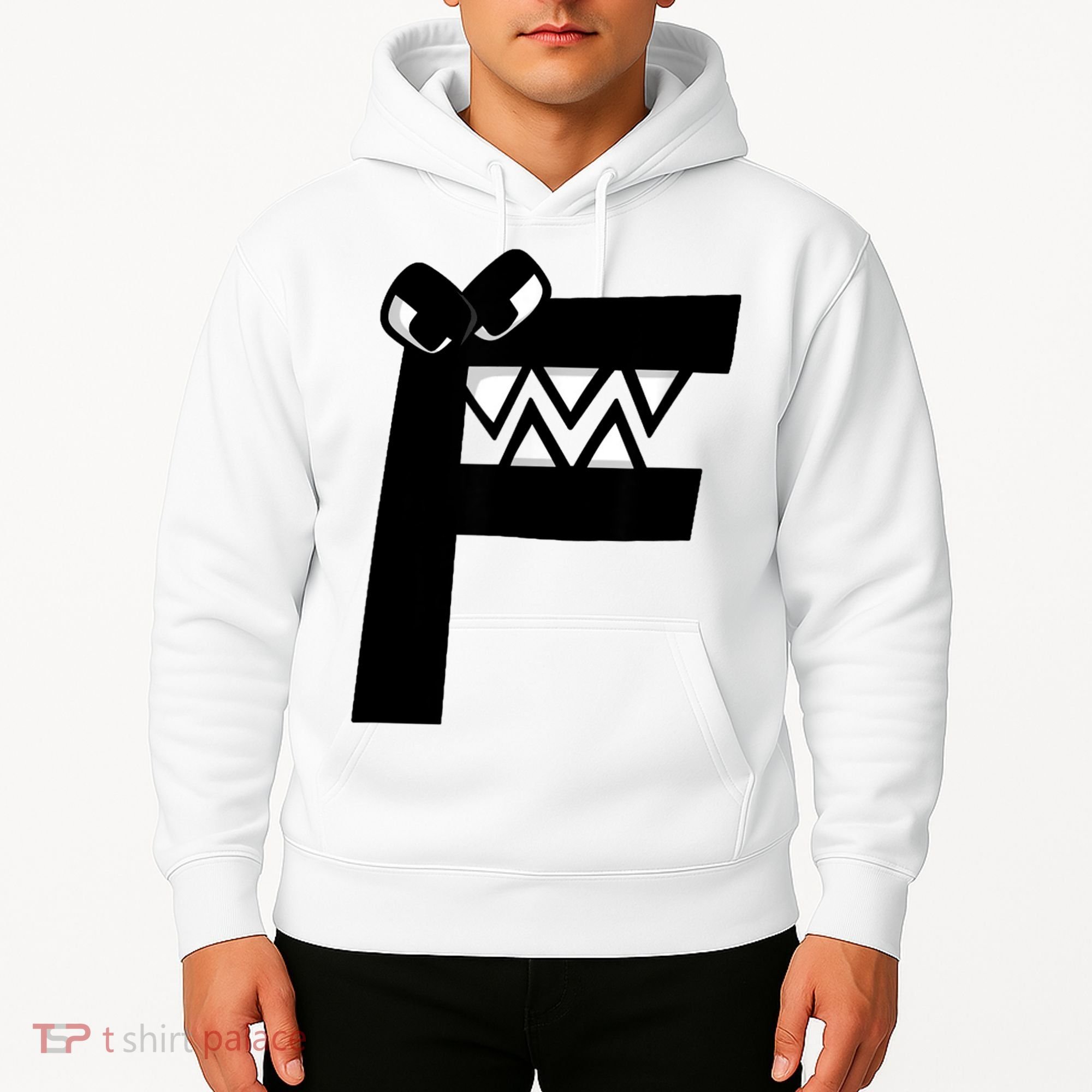 Villain Alphabet Lore F Costume Matching Evil Letter Hoodie