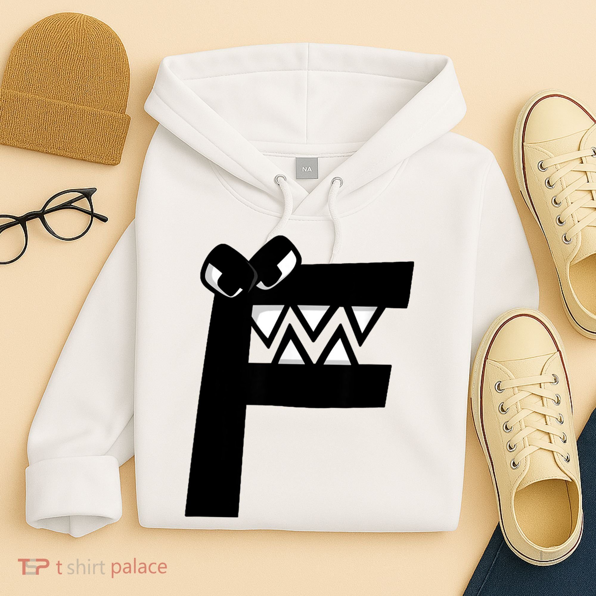 Villain Alphabet Lore F Costume Matching Evil Letter Hoodie