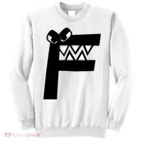 Villain Alphabet Lore F Costume Matching Evil Letter Sweatshirt thumb 0