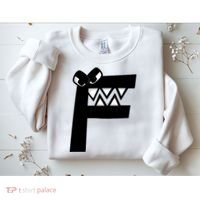 Villain Alphabet Lore F Costume Matching Evil Letter Sweatshirt thumb 2