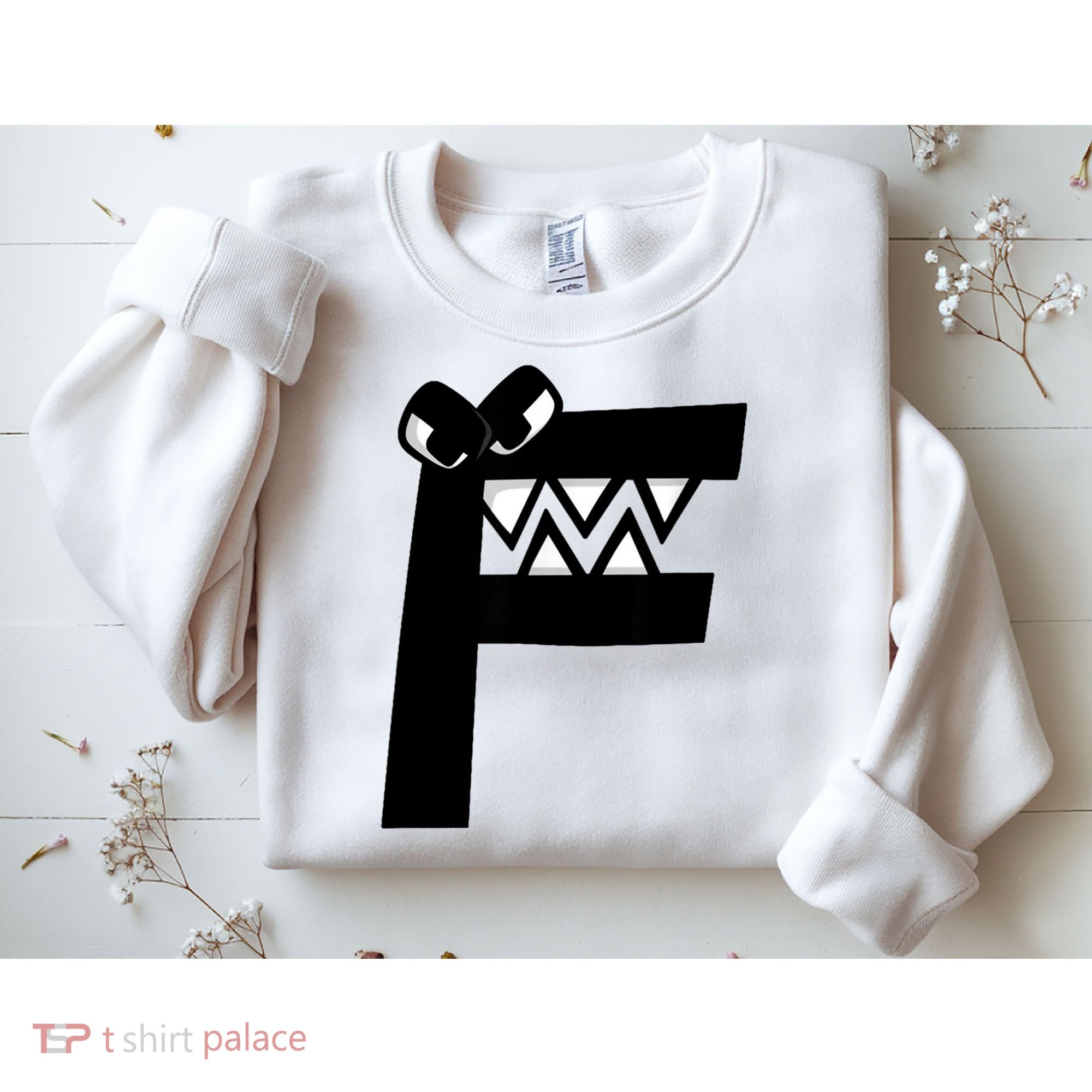 Villain Alphabet Lore F Costume Matching Evil Letter Sweatshirt