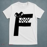 Villain Alphabet Lore F Costume Matching Evil Letter T-Shirt thumb 5
