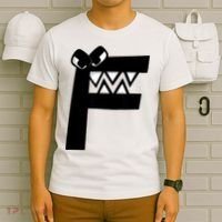 Villain Alphabet Lore F Costume Matching Evil Letter T-Shirt thumb 6