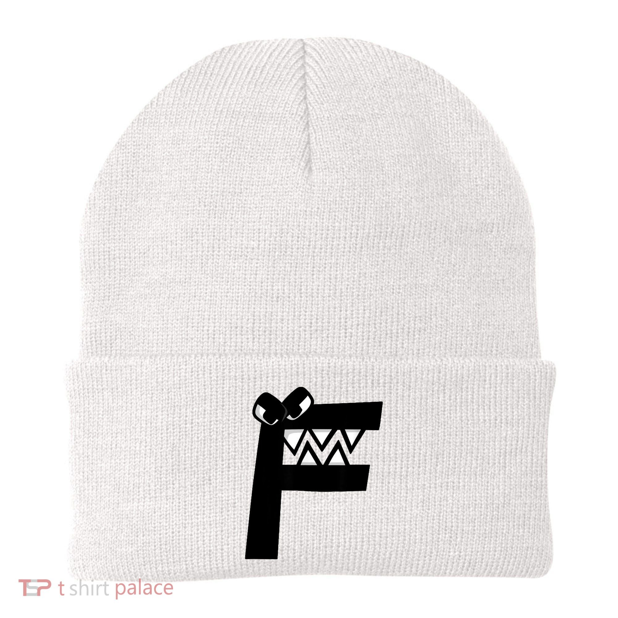 Villain Alphabet Lore F Costume Matching Evil Letter Beanie