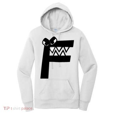 Villain Alphabet Lore F Costume Matching Evil Letter Women's Hoodie
