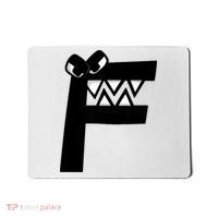 Villain Alphabet Lore F Costume Matching Evil Letter Mousepad thumb 0