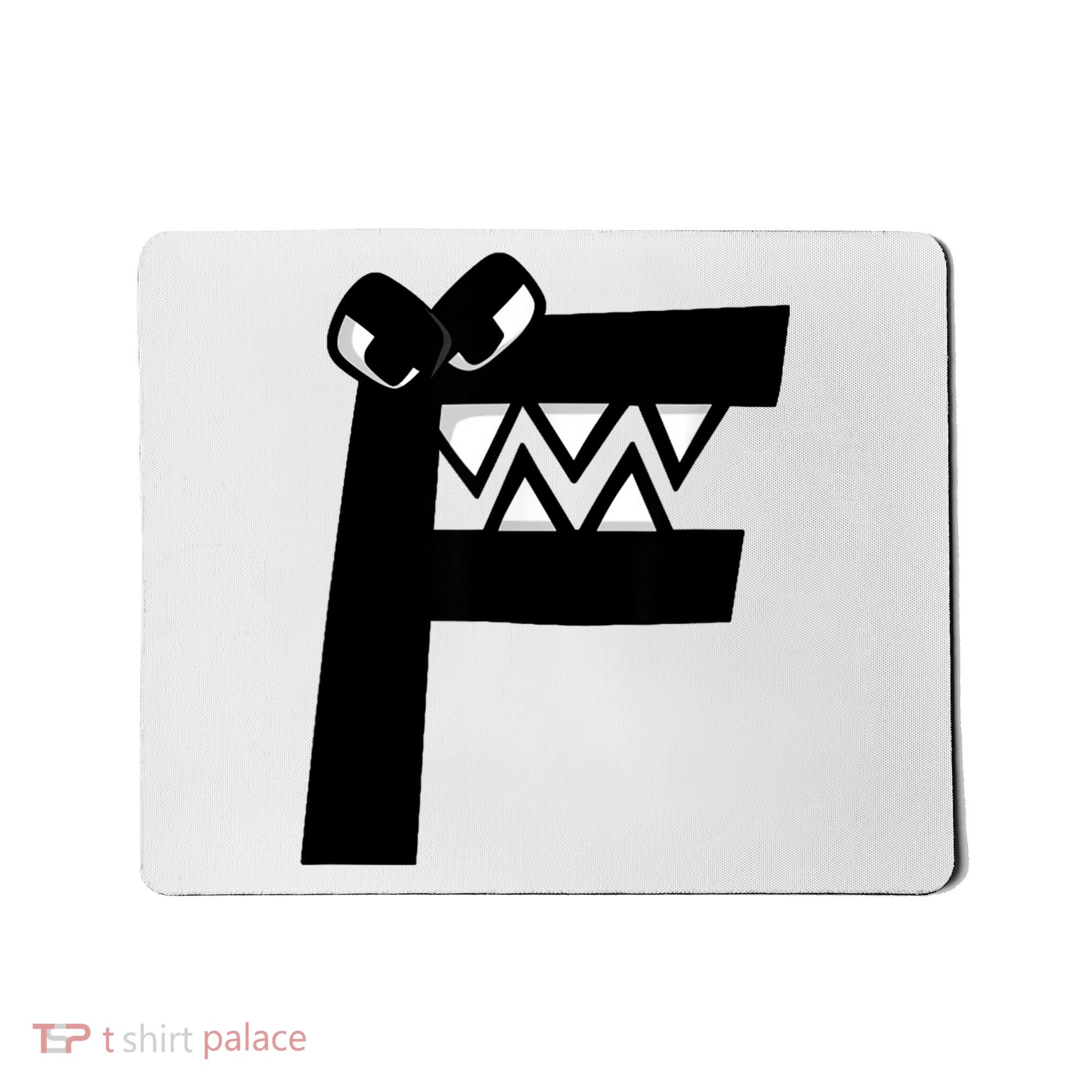 Villain Alphabet Lore F Costume Matching Evil Letter Mousepad