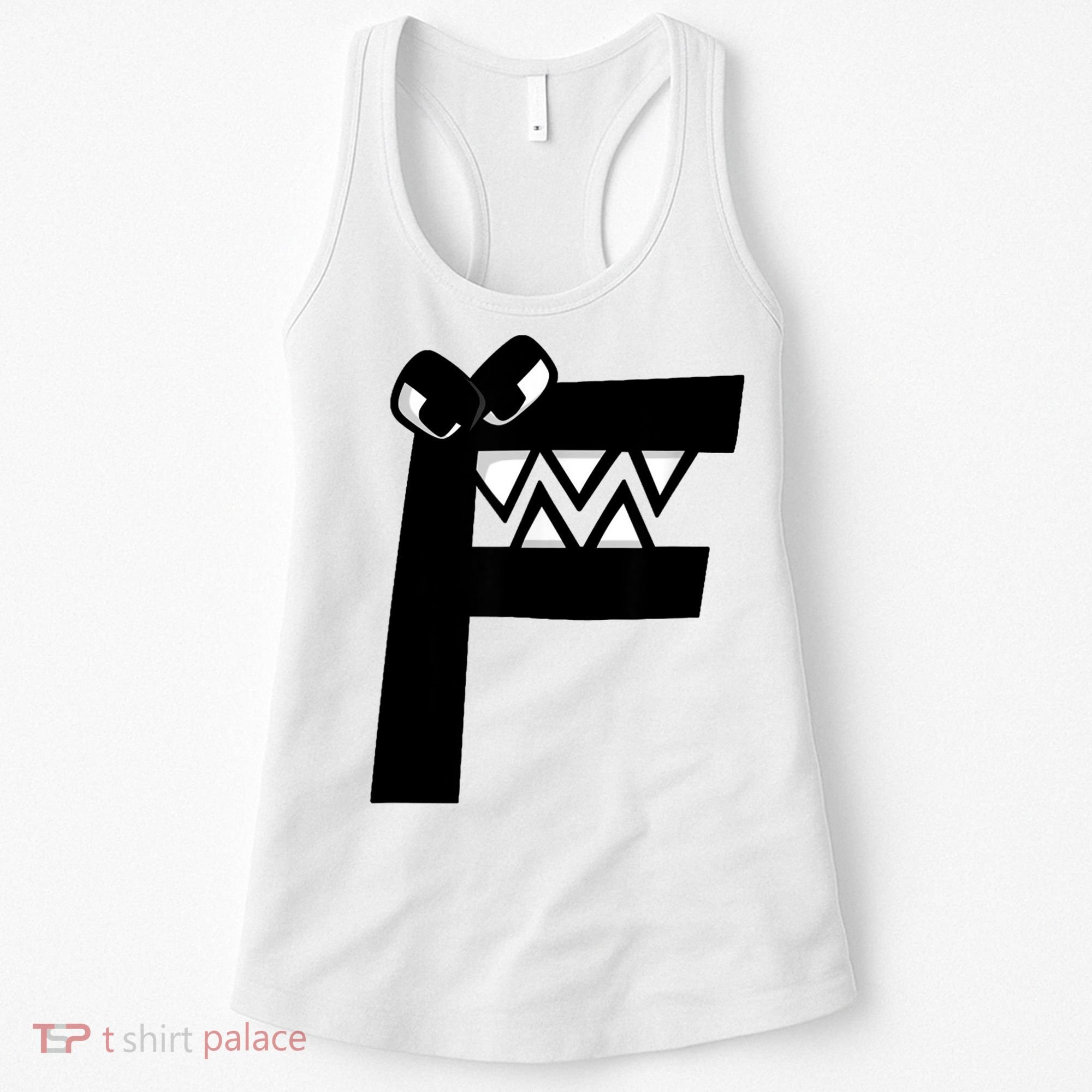 Villain Alphabet Lore F Costume Matching Evil Letter Women's Tank Top