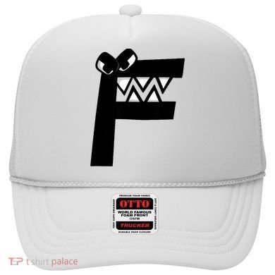 Villain Alphabet Lore F Costume Matching Evil Letter Hat