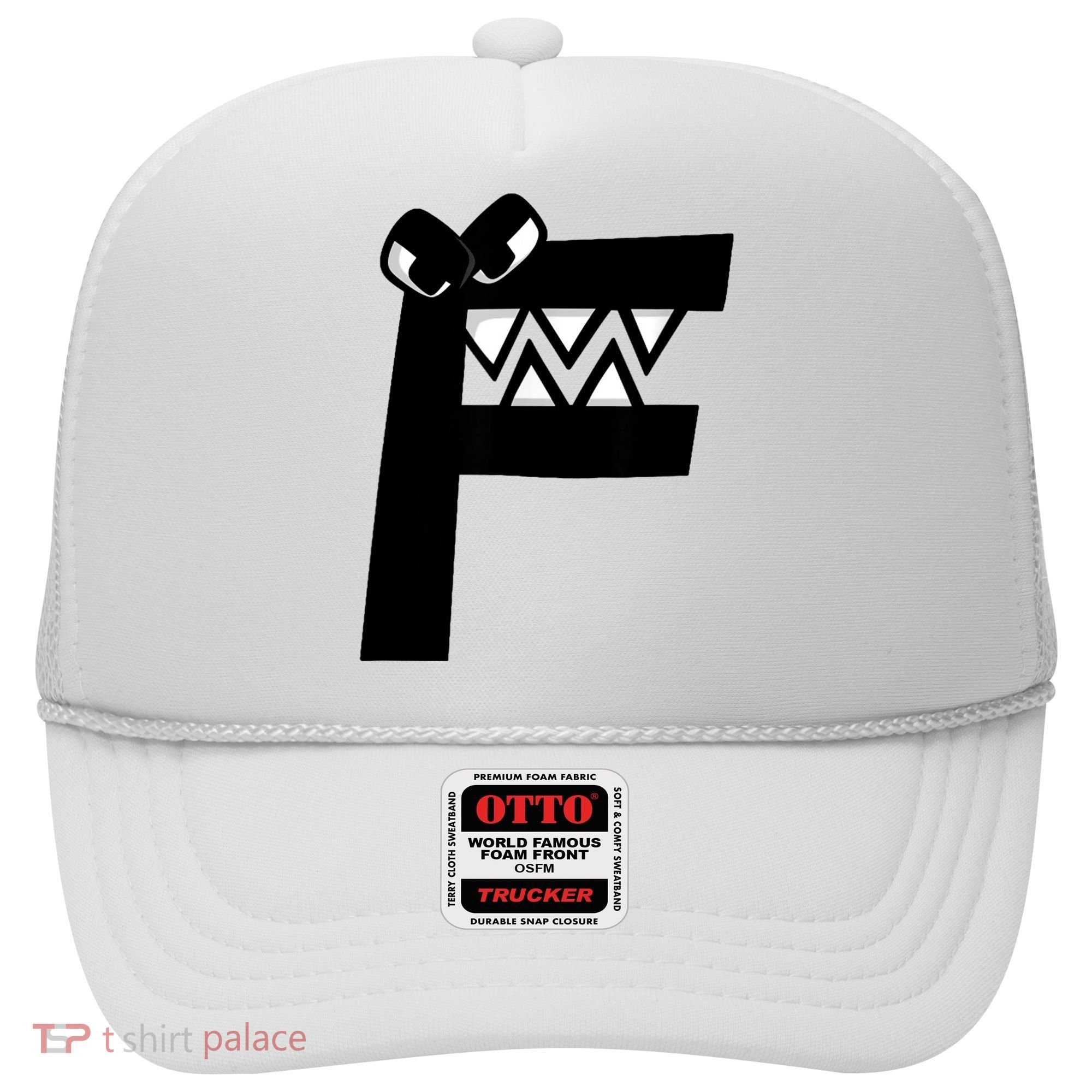 Villain Alphabet Lore F Costume Matching Evil Letter Hat