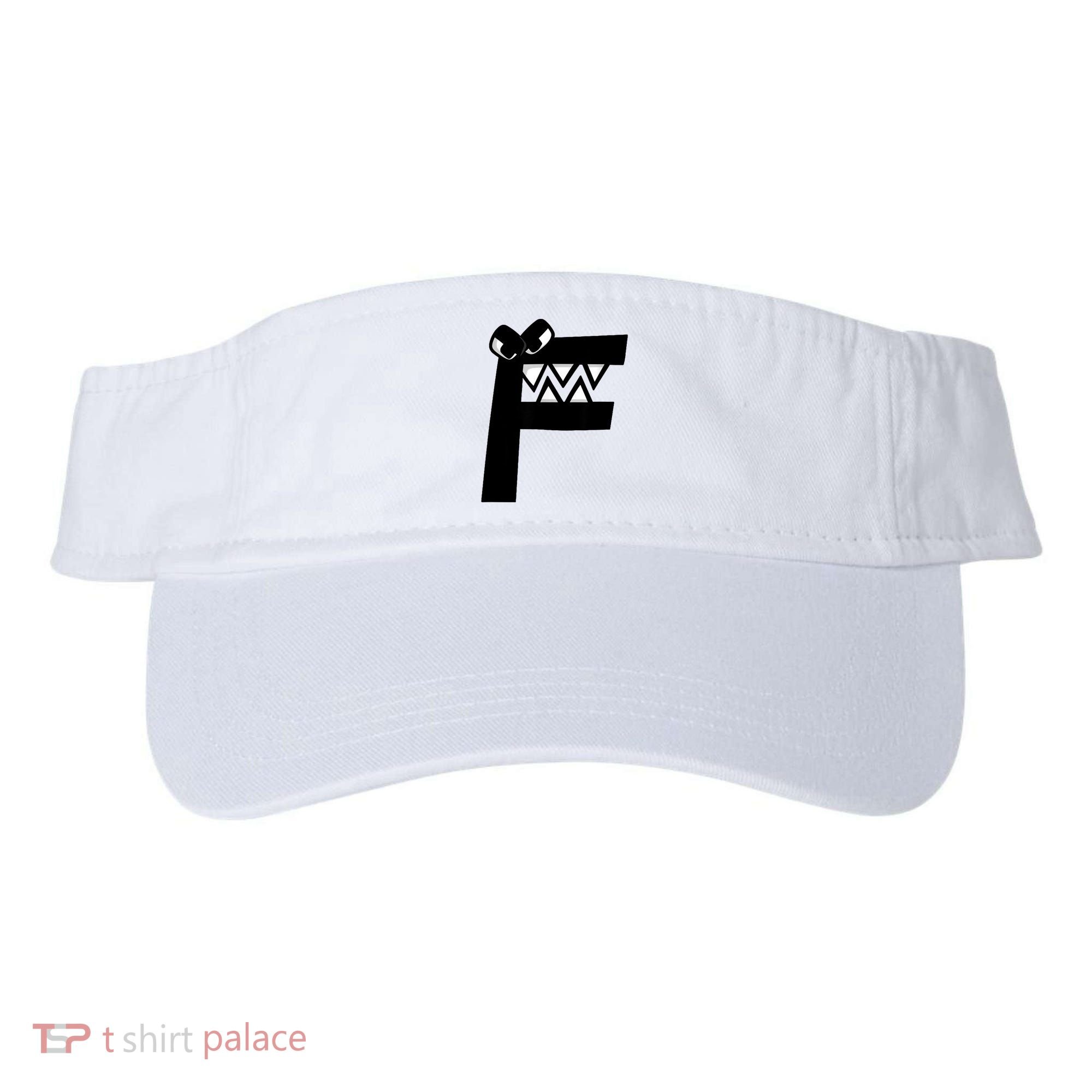 Villain Alphabet Lore F Costume Matching Evil Letter Visor
