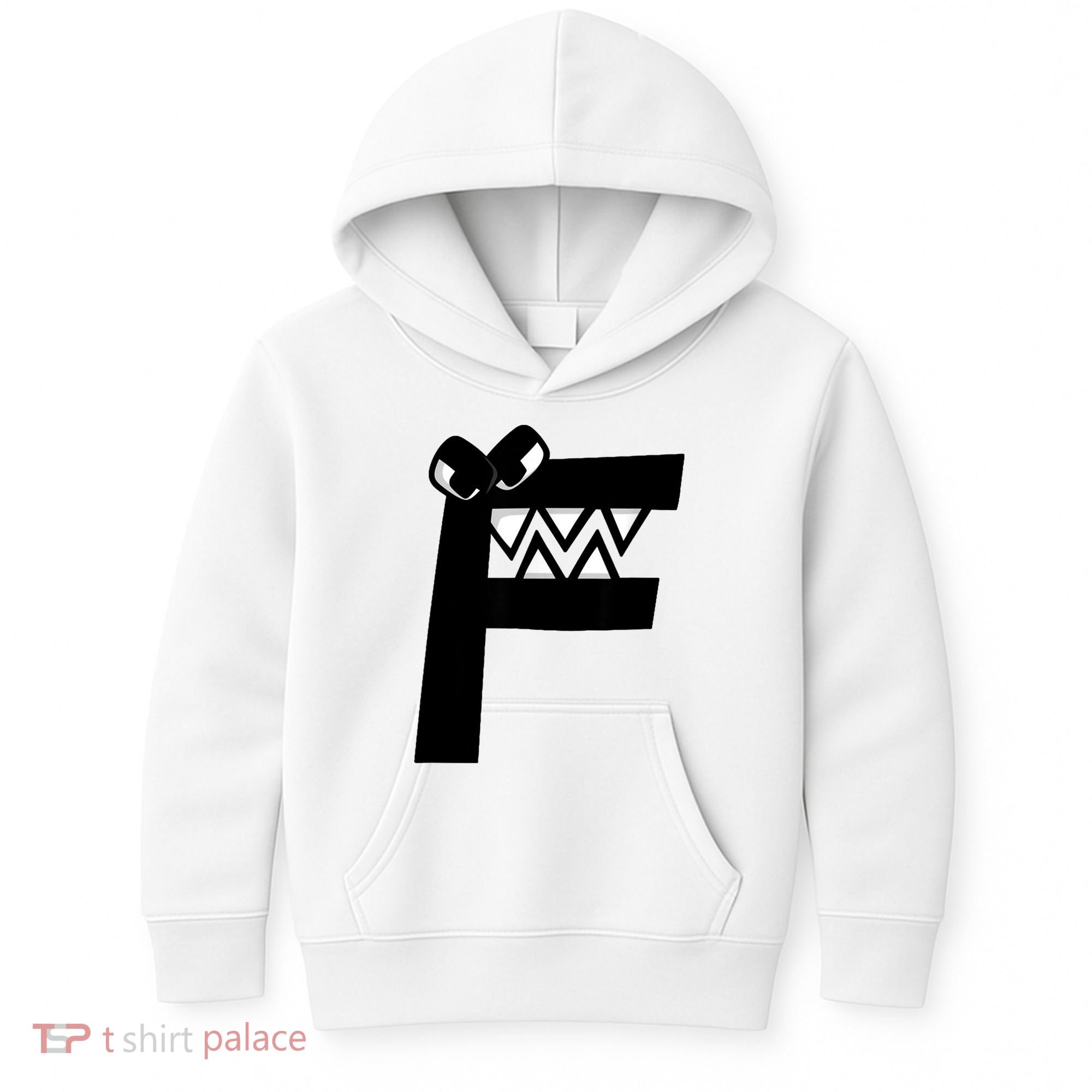 Villain Alphabet Lore F Costume Matching Evil Letter Kids Hoodie