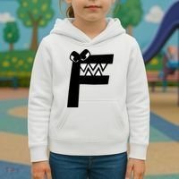 Villain Alphabet Lore F Costume Matching Evil Letter Kids Hoodie thumb 3