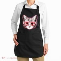 Valentine Cat Love Shades Apron thumb 2