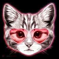 Valentine Cat Love Shades Women's Tank Top thumb 5