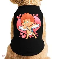Valentine Dabbing Cupid Doggie Tank thumb 0