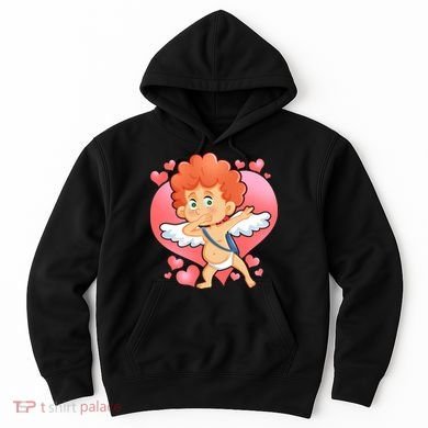 Valentine Dabbing Cupid Hoodie