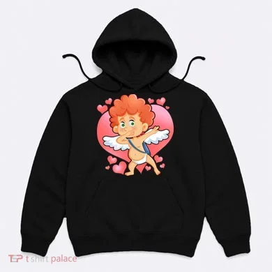 Valentine Dabbing Cupid Hoodie