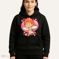 Valentine Dabbing Cupid Hoodie thumb 5