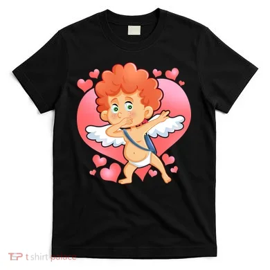 Valentine Dabbing Cupid T-Shirt