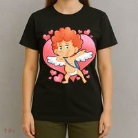 Valentine Dabbing Cupid T-Shirt thumb 4