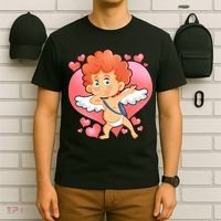 Valentine Dabbing Cupid T-Shirt thumb 6