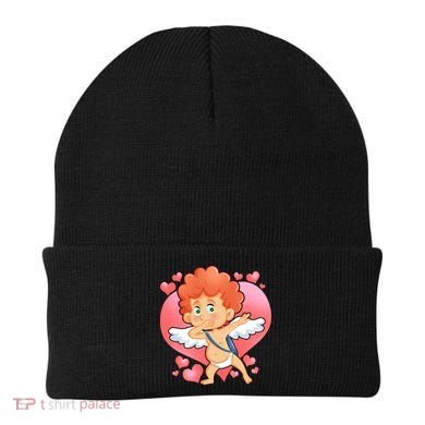 Valentine Dabbing Cupid Beanie