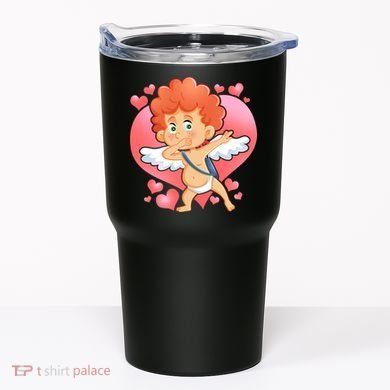Valentine Dabbing Cupid Tumbler