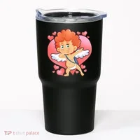 Valentine Dabbing Cupid Tumbler thumb 0