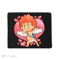 Valentine Dabbing Cupid Mousepad thumb 0
