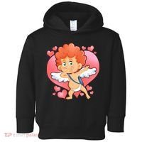 Valentine Dabbing Cupid Toddler Hoodie thumb 0
