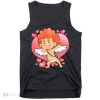 Valentine Dabbing Cupid Tank Top thumb 0