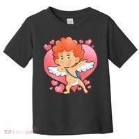 Valentine Dabbing Cupid Toddler T-Shirt thumb 0