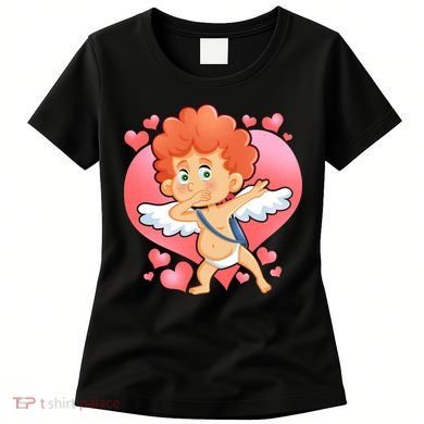 Valentine Dabbing Cupid Women's T-Shirt