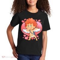 Valentine Dabbing Cupid Kids T-Shirt thumb 2
