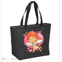 Valentine Dabbing Cupid Tote Bag thumb 2
